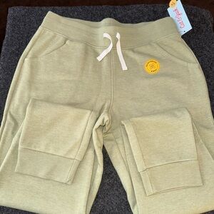 Cozy Kids Olive Green Joggers